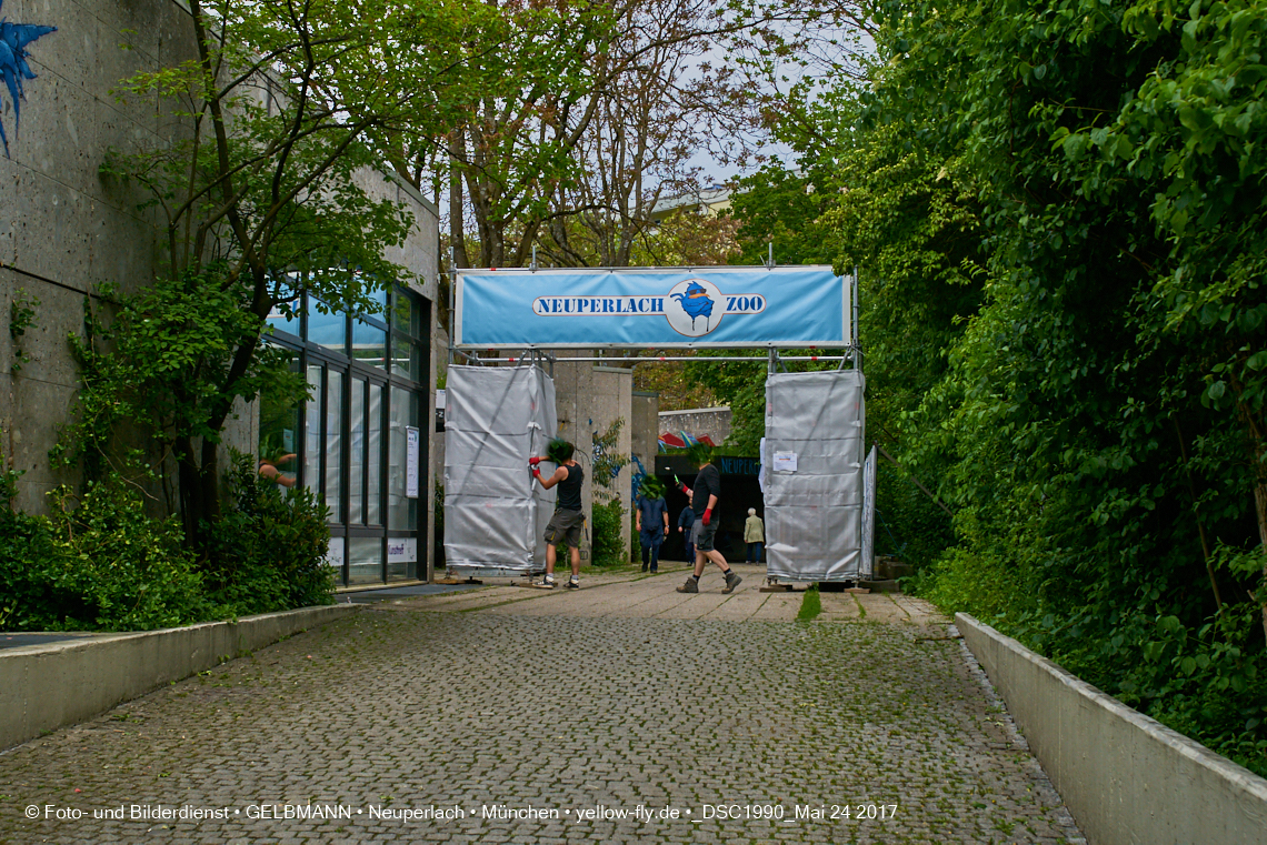 24.05.2017 - Abrissbaustelle Quiddezentrum in Neuperlach